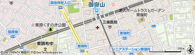 東京都大田区東嶺町44-6周辺の地図
