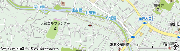 東京都町田市大蔵町3132-5周辺の地図