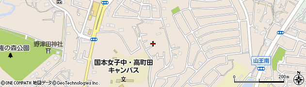 東京都町田市野津田町2691-12周辺の地図