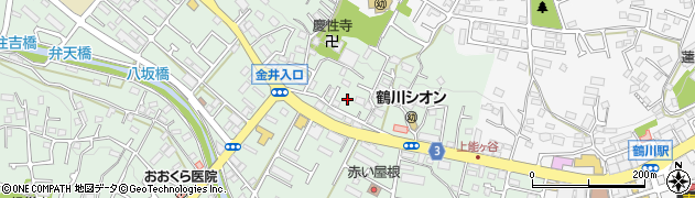 東京都町田市大蔵町2186周辺の地図