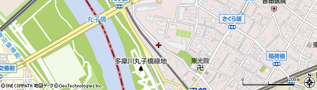 東京都大田区田園調布本町34周辺の地図