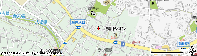 東京都町田市大蔵町2186-9周辺の地図