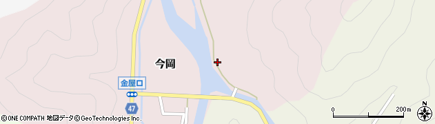 兵庫県美方郡新温泉町今岡43周辺の地図