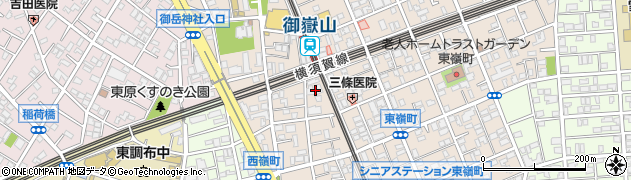 東京都大田区東嶺町44-7周辺の地図