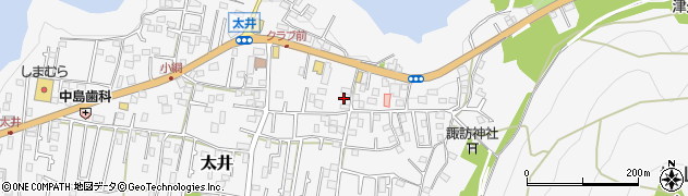 神奈川県相模原市緑区太井612周辺の地図