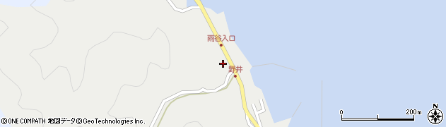 島根県松江市島根町野井157周辺の地図