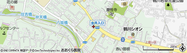 東京都町田市大蔵町213周辺の地図