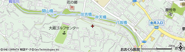 東京都町田市大蔵町3128周辺の地図