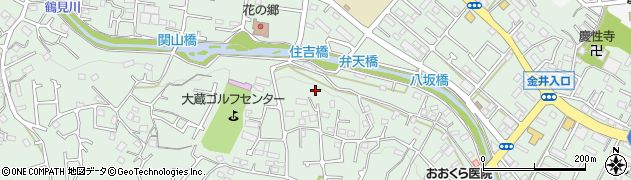 東京都町田市大蔵町3126-2周辺の地図