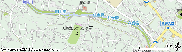 東京都町田市大蔵町3096-3周辺の地図