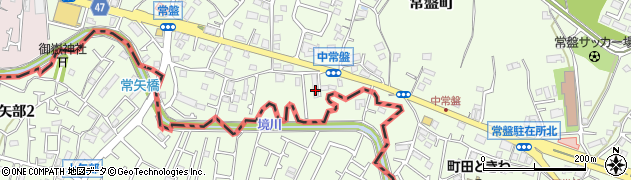 東京都町田市常盤町3307周辺の地図