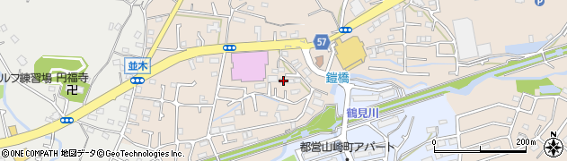 東京都町田市野津田町172-1周辺の地図