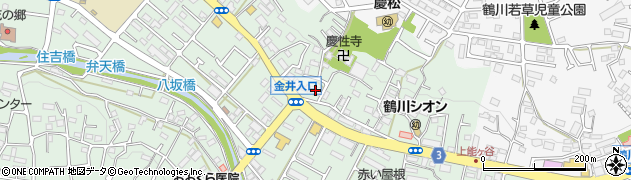 東京都町田市大蔵町2175周辺の地図