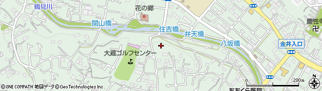 東京都町田市大蔵町3096-14周辺の地図