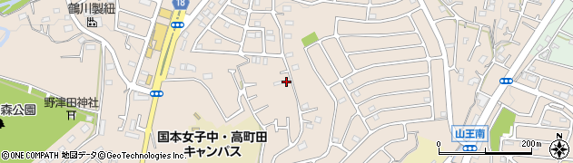 東京都町田市野津田町2691周辺の地図