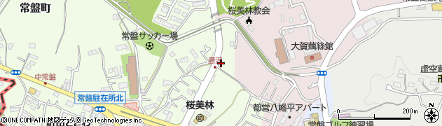 東京都町田市常盤町3581-2周辺の地図