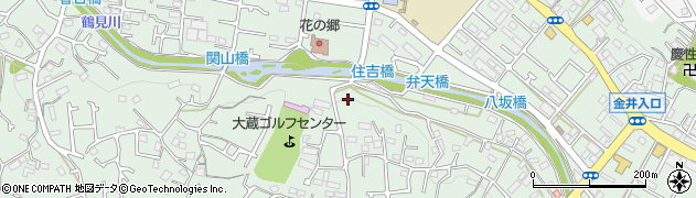 東京都町田市大蔵町3096-32周辺の地図