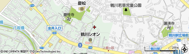 東京都町田市大蔵町2210周辺の地図