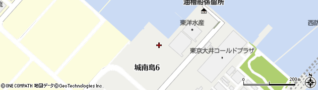 東京都大田区城南島6丁目1周辺の地図