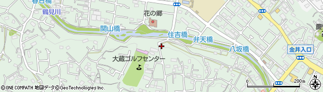 東京都町田市大蔵町3096-15周辺の地図