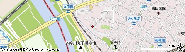 東京都大田区田園調布本町39-14周辺の地図
