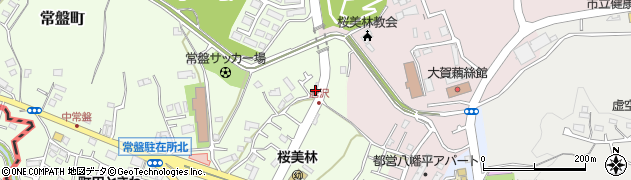 東京都町田市常盤町3581-1周辺の地図