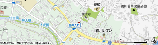 東京都町田市大蔵町2172-2周辺の地図