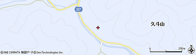 兵庫県美方郡新温泉町久斗山628周辺の地図