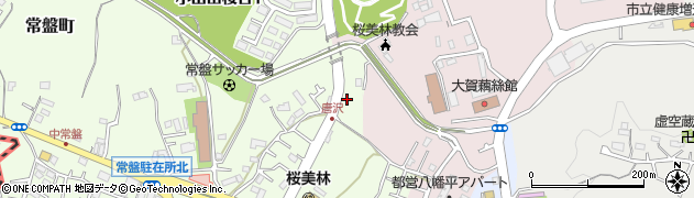 東京都町田市常盤町3581周辺の地図