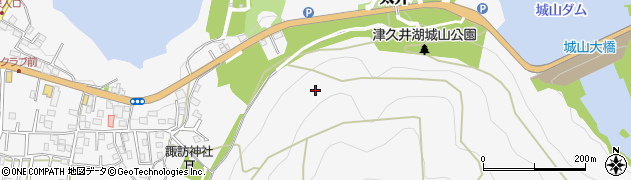 横浜水道周辺の地図