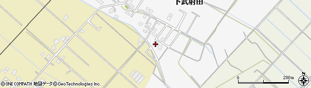 千葉県東金市下武射田1945周辺の地図