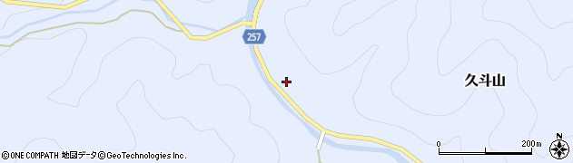 兵庫県美方郡新温泉町久斗山614周辺の地図