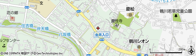 東京都町田市大蔵町2164-1周辺の地図