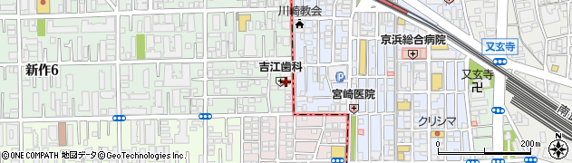 吉江歯科診療所周辺の地図