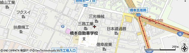 神奈川県相模原市緑区橋本台1丁目周辺の地図