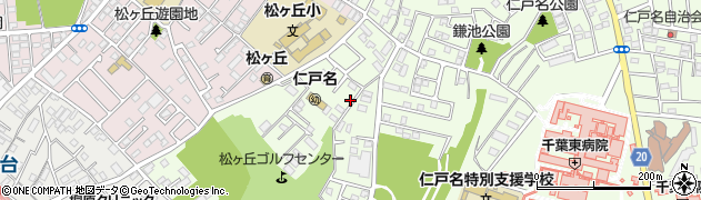 千葉県千葉市中央区仁戸名町621周辺の地図