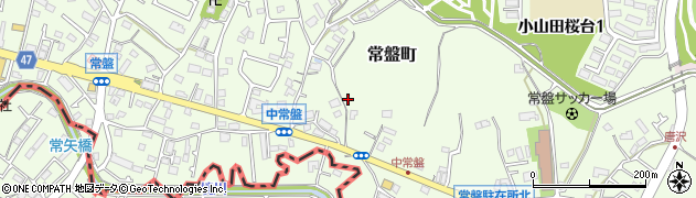 東京都町田市常盤町3411周辺の地図