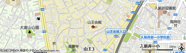 大田区立　馬込文士村資料展示室周辺の地図