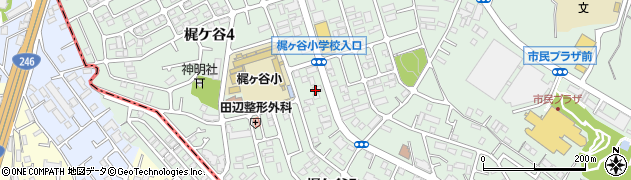 川崎梶ケ谷郵便局 ＡＴＭ周辺の地図