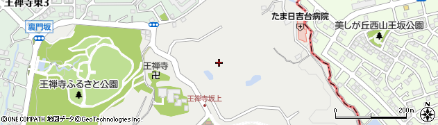 神奈川県川崎市麻生区王禅寺周辺の地図
