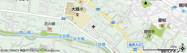 東京都町田市大蔵町270-3周辺の地図