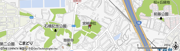 千葉県千葉市中央区宮崎町周辺の地図