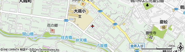東京都町田市大蔵町270-10周辺の地図