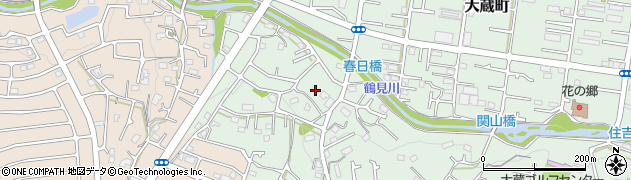 東京都町田市大蔵町2764周辺の地図