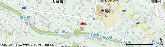 東京都町田市大蔵町363周辺の地図