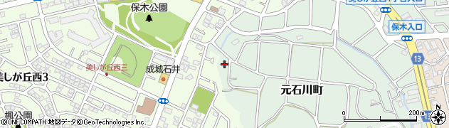 神奈川県横浜市青葉区元石川町7147周辺の地図
