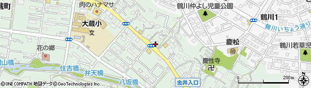 東京都町田市大蔵町2113周辺の地図