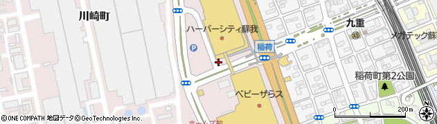 千葉県千葉市中央区川崎町周辺の地図