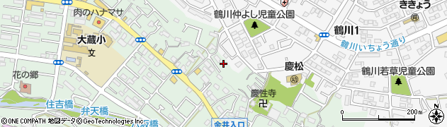 東京都町田市大蔵町2132周辺の地図