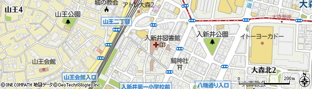 ココカラファインＬｕｚ大森店周辺の地図